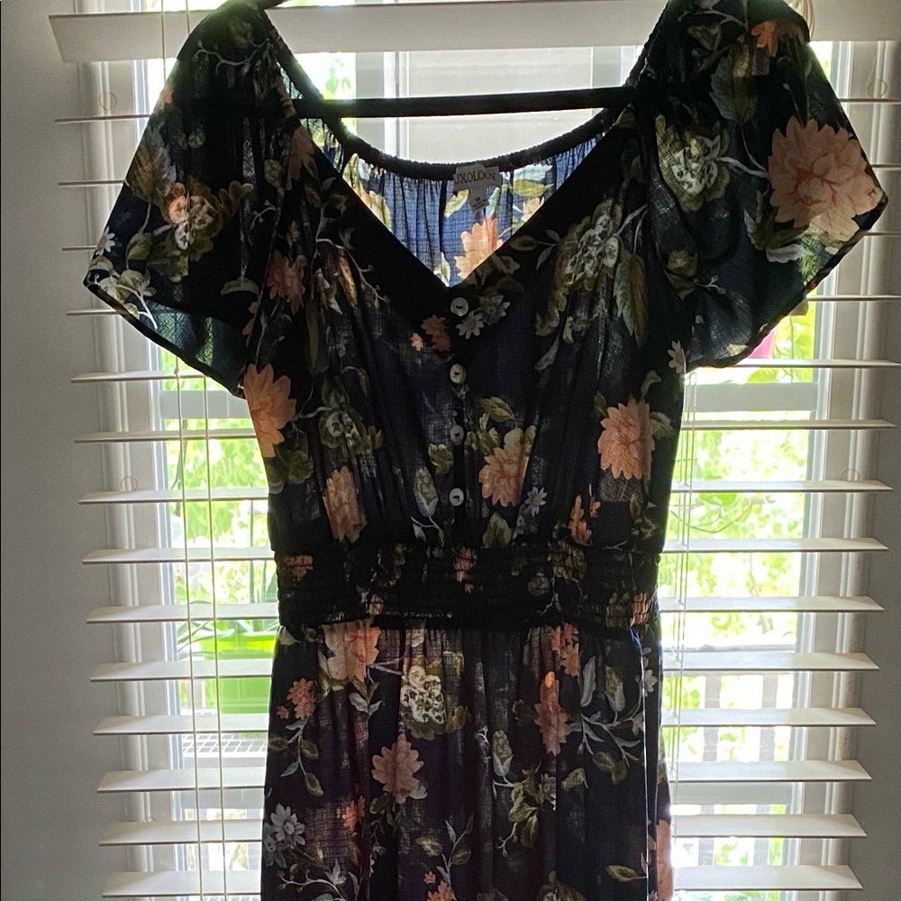 Floral long dress